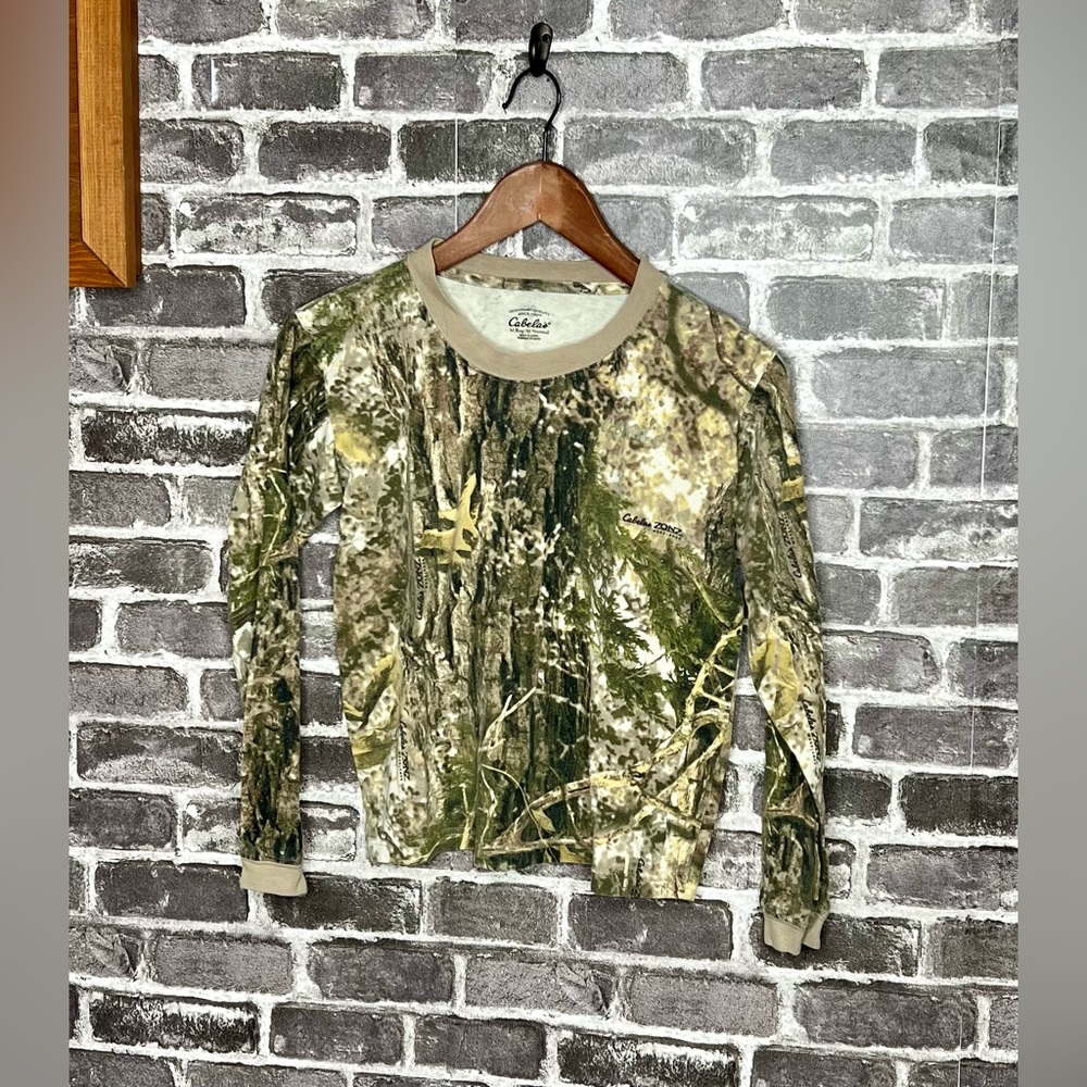 Cabela’s camo kids medium regular shirt